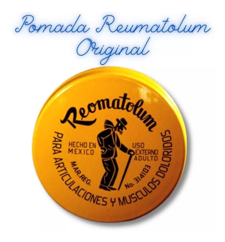 20 Pomadas Reumatolum Originales