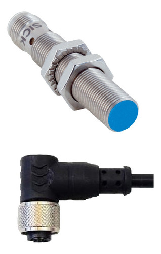Sensor Proximidade Indutivo Pnp Imb12-04bppvc0s E Cabo Mca