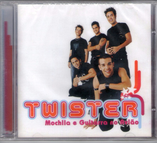 Cd Twister Mochila E Guitarra No Avião Original Lacrado