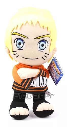 Naruto Uzumaki Pelúcia Modo Clássico Anime 30cm Boruto