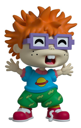 Figura De Colección Nuevo Vinilo Los Rugrats Carlitos 