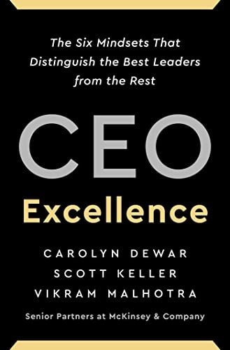 Book : Ceo Excellence The Six Mindsets That Distinguish The