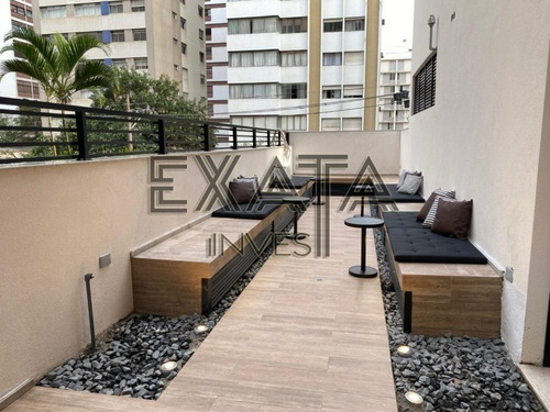 Imagem 18 de 23 de Cobertura Duplex, Jardim Paulista, Nova, No Contra Piso, Ótimo Living Para Vários Ambientes, Varanda Gourmet, 4 Dormitórios Sendo 2 Suítes, 4 Vagas De Garagem, Lazer Total. - Cb00100 - 70075821