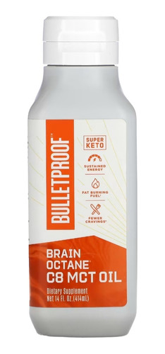 Bulletproof Mct Brain Octane Coffee Oil Ácido Caprílico Puro