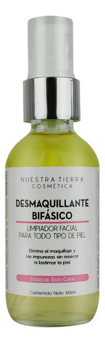 Desmaquillante Bifásico Limpiador Con Jazmín Y Jojoba