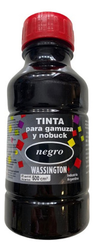 Tinta Para Gamuza Y Nobuck Wassinton X 1/2 Litro