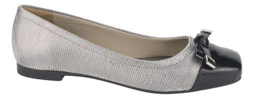 Zapato Via Marte Mujer 23-13207 Preto/pewter Casual