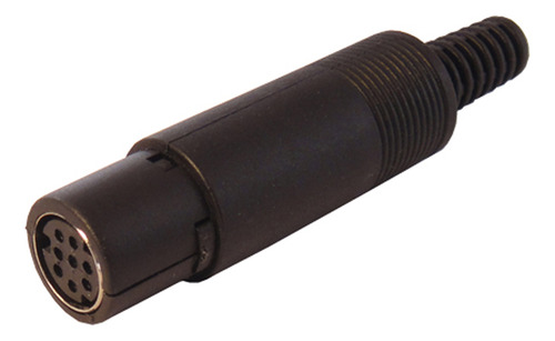 10 Conectores Mini Din 8 Pines Hembra Para Cable Md-80