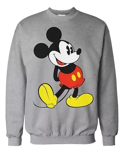 Next MICKEY MOUSE COLOURBLOCK HOODIE - Sudadera - grey/gris 