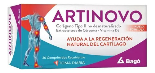 Colageno Artinovo Regeneración Natural Del Cartílago 30 Uni