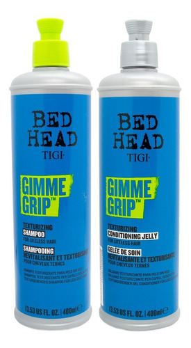 Tigi Gimme Grip Shampoo + Acondicionador Texturizante 400ml