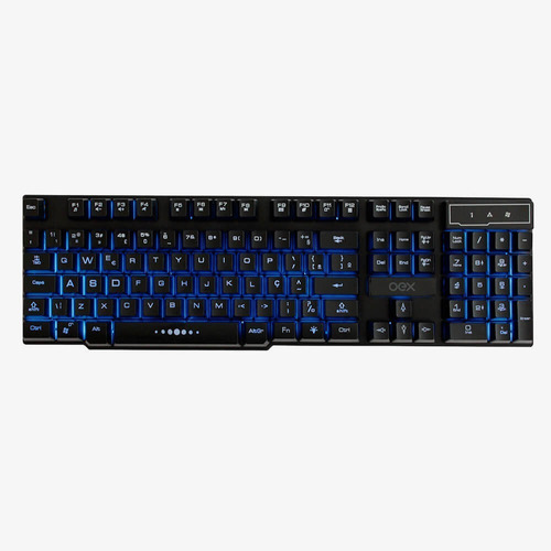 Teclado Gamer Force-x Tc201 Preto Usb Oex