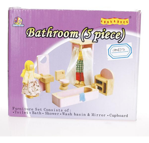 Juego De Sala De Juguete De Madera Accesorio