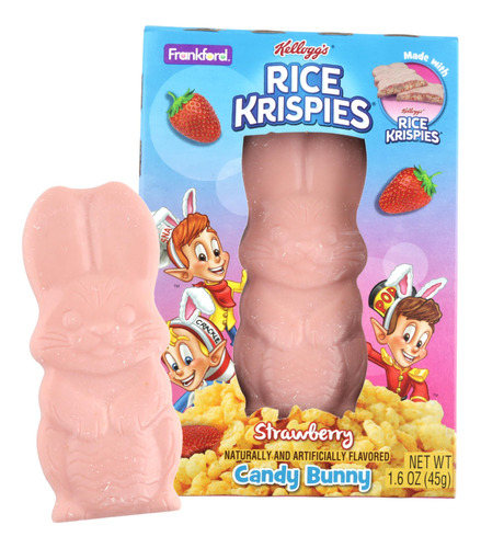 Kellogg's Rice Krispies Strawberry Candy Bunny 1.59 Oz - De
