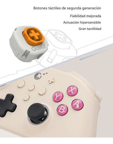 Control Joystick Gulikit Kk3 Pro Tmr Para Pc/móviles/switch