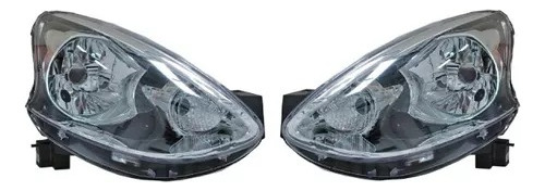 Par De Faros Nissan March 2014 2015 2016 2017 Izq Y Der