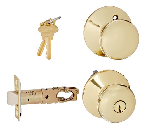 Schlage F80-ply Plymouth Storeroom - Pomo Para Puerta  Lato