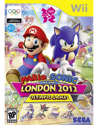 Wii Mario & Sonic At The Olympic Games Juego Original Dvd Us