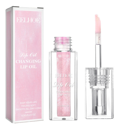 Aceite Labial Que Cambia De Color, 6,5 Ml, Bálsamo Labial Li