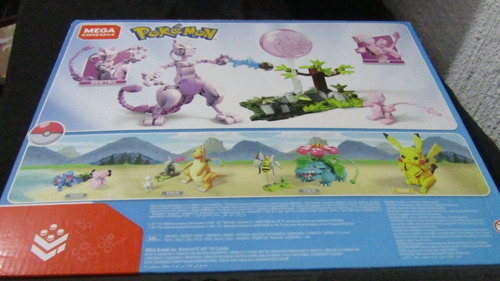 Mew Vs Mewtwo Pokemon Mega Construx Envio Gratis