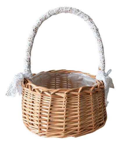 De Almacenamiento De Ratán Para Flores Decorativas Para