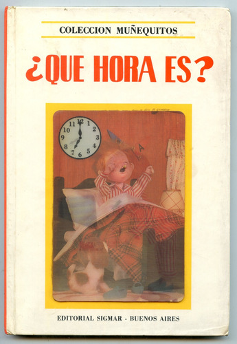 ¿que Hora Es?, Tapa Lenticular,  Coleccion Muñequitos 