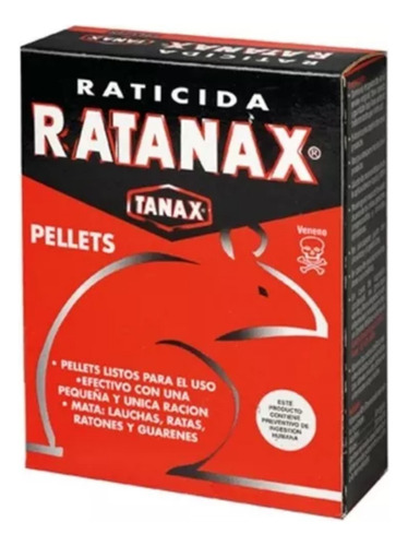 Veneno Para Ratones 50 Grs Raticida En Pellets Ratanax 