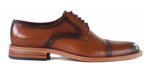 Zapato Vestir Cuero Briganti Hombre Casual Suela - Hcac00977