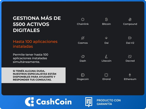 Imagen 5 de 10 de Ledger Nano S Plus - Hardware Wallet - Distribuidor Oficial