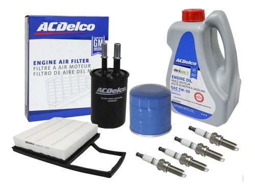 Kit Afinación 5w30 Dexos1 Aveo Ng 1.5 2018 2019 2020 2021 Gm