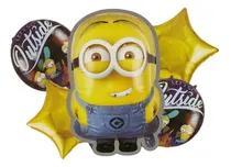 Comprar Set 5 Globos Minion Decoración Mi Villano Favorito Fiesta
