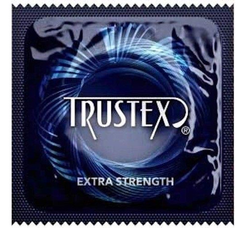 Trustex - Preservativos De Latex Lubricados Mas Gruesos Con