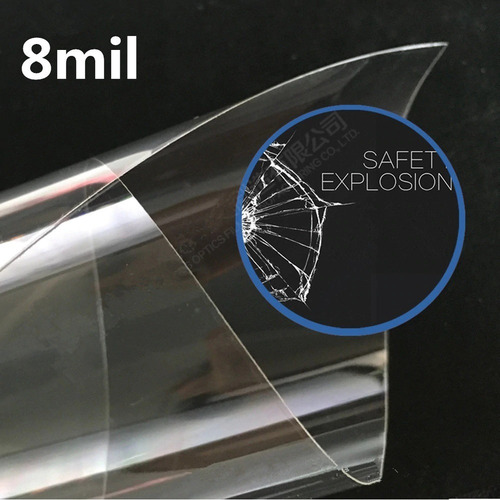 Lamina De Seguridad 8 Micras (espesor ) 1.5 X 1 Mts - Laser