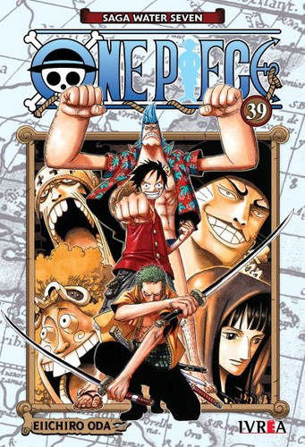 Manga One Piece Saga Water Seven Completa Eiichiro Oda Ivrea