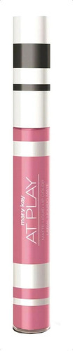 Labial Mary Kay Liquid Lipstick At Play color pink it over satinado