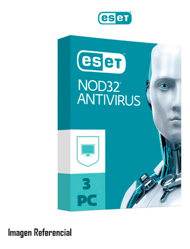 Antivirus Eset Nod32 Edición 2023, 3 Dispositivos, 1 Año