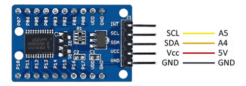 Pcf8575 Expansor De Pines 16 Gpio I2c Mejor Que Pcf8574