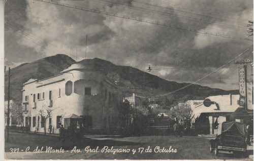 Antigua Postal De Argentina - Capilla Del Monte - Año 1954