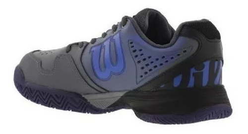 Tênis Wilson K Tour Cinza E Azul Masculino Wilson