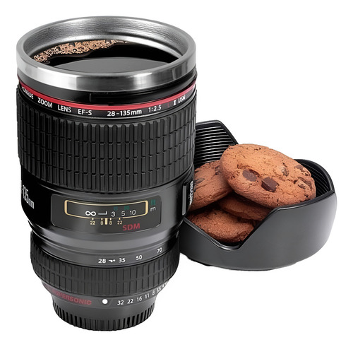 Taza Vaso Para Café Tazón Mug Tazas Tipo Lente Cámara