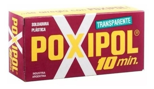 Adhesivo Epoxi Poxipol 82 Gr Transparente