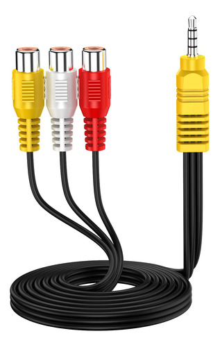 Mkazblir Cable Adaptador De Componentes Av De Video De Repue