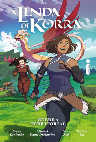 A lenda de Korra: Guerra territorial, de Killian Irene; Ng. Editora Intrínseca, capa mole em português