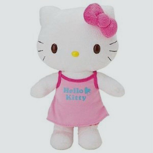 Peluche Hello Kitty Con Vestido Removible Sanrio 30cm Japon