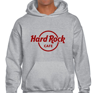 Buzo Hard Rock Cafe Con Capota Hoodies Buso Saco