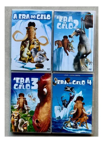 Dvd A Era Do Gelo : Quadrilogia - Original | MercadoLivre