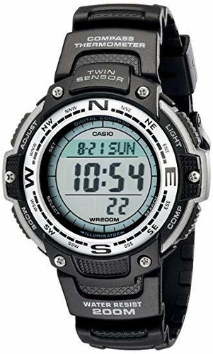 Reloj Casio Para Hombre Brujula Termometro Sgw-100-1v