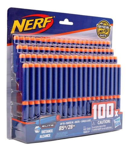 Dardos Para Lanzadores Nerf Elite Paquete De 100 Piezas