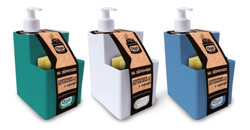 Dispenser Detergente Con Porta Esponja Quo Pettish Online