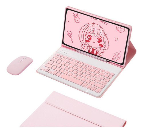 Funda,teclado,ratón Para Galaxy Tab A9 8.7 2023 Sm-x110 X115